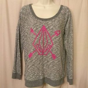 Volcom Heather Gray Sweatshirt